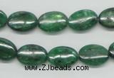 CKC112 16 inches 10*14mm oval natural green kyanite beads wholesale