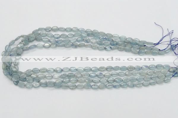 CKC203 15.5 inches 6*8mm oval natural kyanite beads wholesale