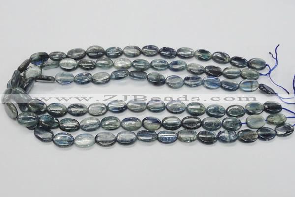 CKC206 15.5 inches 10*14mm oval natural kyanite beads wholesale