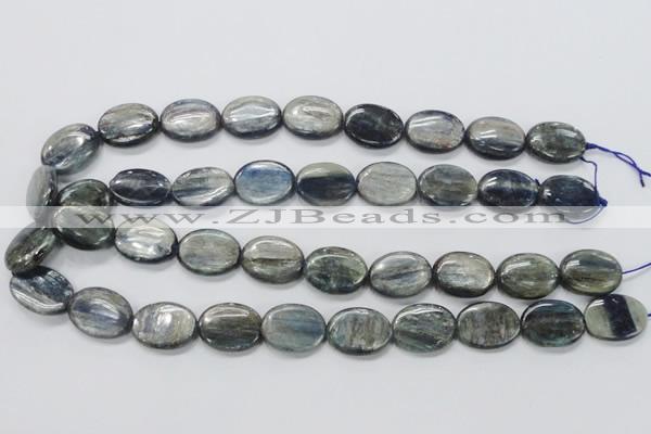 CKC208 15.5 inches 15*20mm oval natural kyanite beads wholesale