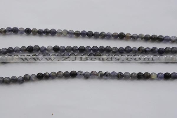 CKC225 15.5 inches 4mm round natural kyanite beads wholesale