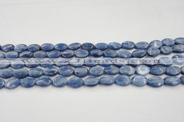 CKC531 15.5 inches 6*8mm oval natural Brazilian kyanite beads