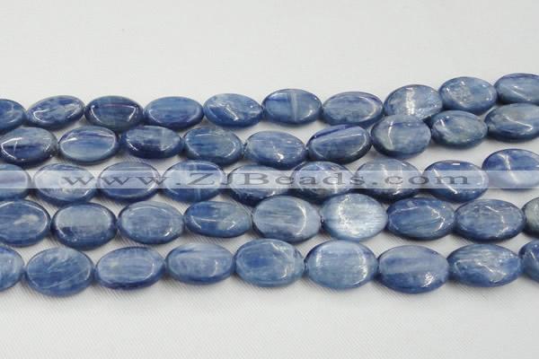 CKC537 15.5 inches 15*20mm oval natural Brazilian kyanite beads