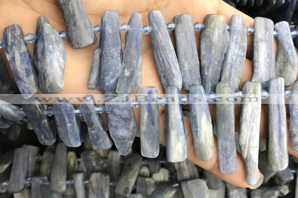 CKC549 Top drilled 10*16mm - 12*50mm sticks kyanite beads