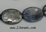 CKC56 15.5 inches 18*25mm oval natural kyanite beads wholesale