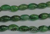 CKC70 15.5 inches 4*6mm rice natural green kyanite beads wholesale