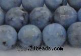 CKC706 15.5 inches 16mm faceted round imitation blue kyanite beads