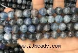 CKC753 15.5 inches 10mm round blue kyanite beads wholesale