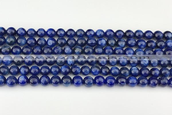 CKC781 15.5 inches 8mm round natural kyanite gemstone beads