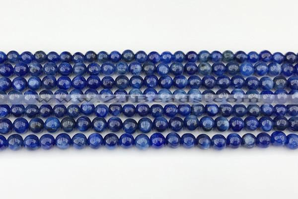 CKC782 15.5 inches 6mm round natural kyanite gemstone beads