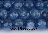 CKC793 15 inches 6mm round blue kyanite beads wholesale