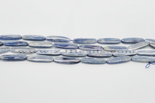 CKC94 15.5 inches 10*35mm oval natural kyanite gemstone beads