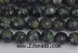 CKJ310 15.5 inches 4mm faceted round kambaba jasper beads