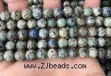 CKJ408 15.5 inches 8mm round k2 jasper beads wholesale