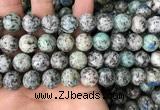 CKJ411 15.5 inches 12mm round k2 jasper beads wholesale