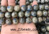 CKJ418 15.5 inches 14mm round k2 jasper beads wholesale