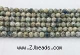 CKJ453 15.5 inches 6mm round natural k2 jasper beads wholesale