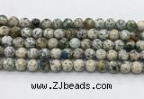 CKJ454 15.5 inches 8mm round natural k2 jasper beads wholesale