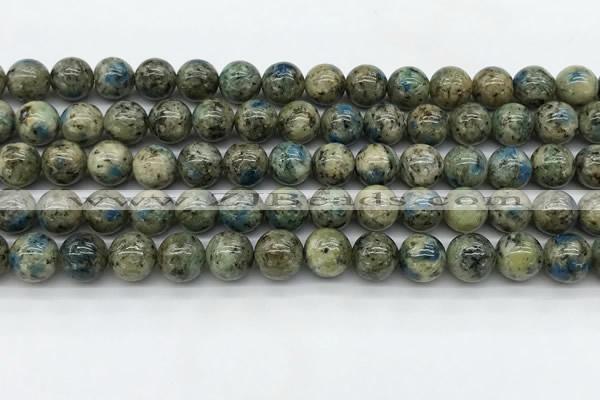 CKJ471 15.5 inches 8mm round natural k2 jasper beads wholesale