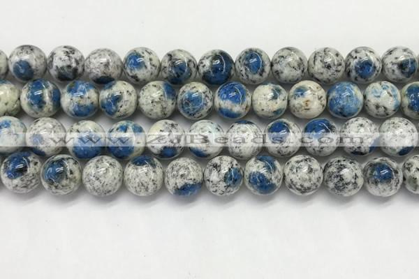 CKJ483 15.5 inches 10mm round natural k2 jasper beads
