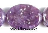 CKU03 15 inches 13*18mm oval purple kunzite beads Wholesale