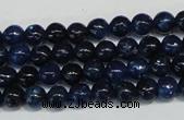 CKU100 15.5 inches 4mm round dyed kunzite beads wholesale