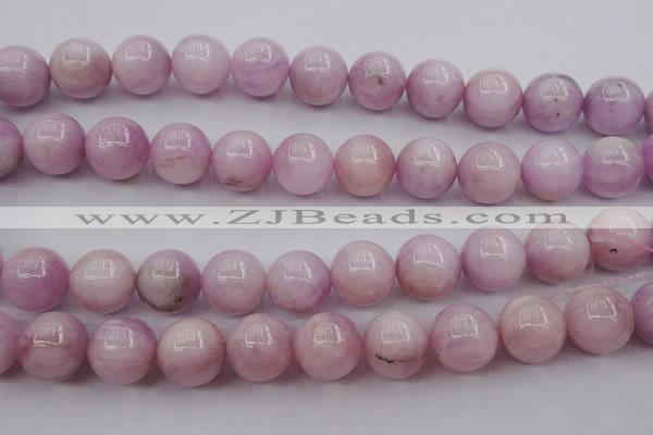 CKU257 15.5 inches 14mm round pink kunzite beads wholesale