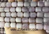 CKU332 15.5 inches 10*12mm tube kunzite gemstone beads