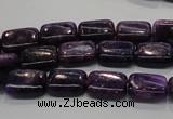 CKU44 15.5 inches 8*12mm rectangle purple kunzite beads wholesale