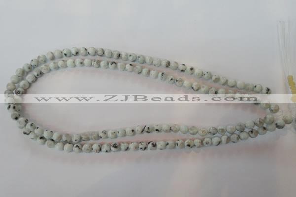 CKW01 15.5 inches 6mm round kiwi jasper gemstone beads