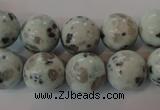 CKW04 15.5 inches 12mm round kiwi jasper gemstone beads