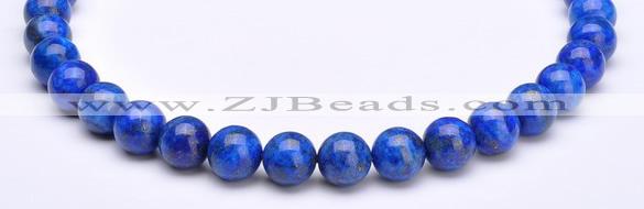 CLA23 8mm round blue dyed lapis lazuli gmestone beads Wholesale