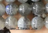 CLB1058 15.5 inches 8mm round labradorite gemstone beads