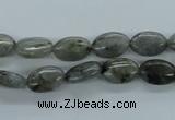 CLB111 15.5 inches 8*12mm oval labradorite gemstone beads wholesale