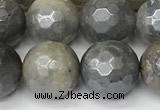 CLB1127 15 inches 10mm faceted round AB-color labradorite beads