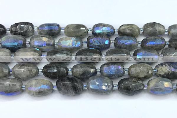CLB1156 15 inches 12*16mm - 14*22mm faceted nuggets AB-color labradorite beads