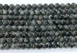 CLB1201 15.5 inches 6mm round black labradorite gemstone beads