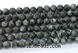 CLB1202 15.5 inches 8mm round black labradorite gemstone beads