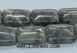 CLB123 15.5 inches 15*20mm rectangle labradorite gemstone beads wholesale