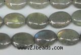 CLB173 15.5 inches 12*16mm oval labradorite gemstone beads