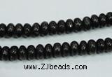 CLB300 15.5 inches 3*6mm rondelle black labradorite gemstone beads