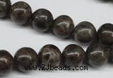 CLB434 15.5 inches 12mm round grey labradorite beads wholesale