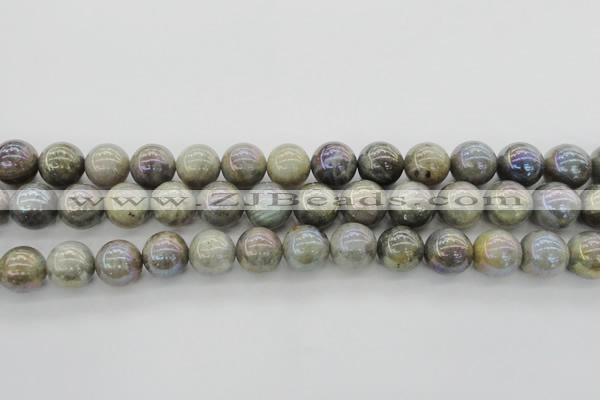 CLB605 15.5 inches 14mm round AB-color labradorite beads