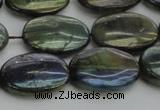 CLB651 15.5 inches 15*20mm oval AB-color labradorite beads