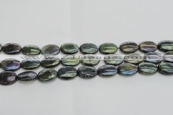 CLB651 15.5 inches 15*20mm oval AB-color labradorite beads