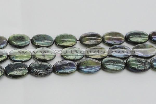 CLB654 15.5 inches 25*35mm oval AB-color labradorite beads