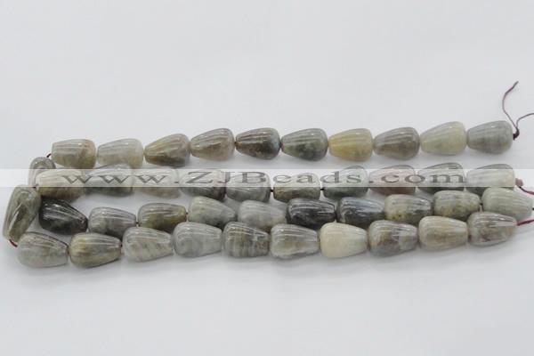 CLB718 15.5 inches 6*10mm teardrop labradorite gemstone beads