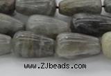 CLB725 15.5 inches 10*30mm teardrop labradorite gemstone beads