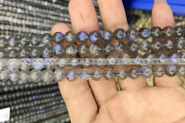 CLB920 15.5 inches 8mm round labradorite beads wholesale