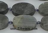 CLB978 15.5 inches 15*22mm oval labradorite gemstone beads